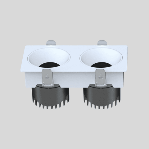 LED SPOT LIGHT SQ CS640 2X12W