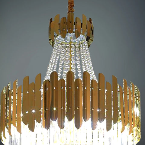 DECO CRYSTAL HANGING LIGHT